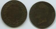 Monaco 5 Centimes G3672 - Honore V. 1819-1841 -