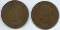 Frankreich 10 Centimes G1912 - Napoleon III. 1852-1870 France -