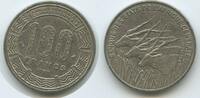 Zentralafrikanische Staten 100 Francs CFA G15821 - Antilopen Central African States -