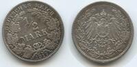 Deutsches Reich ½ Mark G10280 - Germany Empire Wilhelm II. -