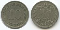 Deutsches Reich Kaiserreich 10 Pfennig G9595 - Wilhelm II. Germany Empire -