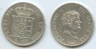 Italien Neapel und Sizilien 120 Grana (Piaster) Silber GS056 - Ferdinando II. 1830-1859 Kingdom of the Two Sicilies Italian States -