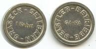 Deutschland Bundesrepublik Wertmarke 1 Fahrt Jeton Token T614 - Garmisch-Partenkirchen Graseck Seilbahn Belstler Betriebe GA-PA -