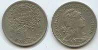 Portugal 1 Escudo G7934 - Liberty Scarce -