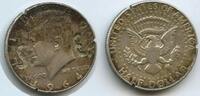 Vereinigten Staaten von Amerika USA Half Dollar (½ Dollar) Silber G9452 - mit Gegenstempel S.E. Countermarked - Kennedy -