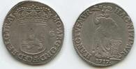 Niederlande Utrecht 1 Gulden Silber H0670 - RAR Province of Utrecht Dutch Republic Netherlands -