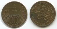Tschechoslowakei 10 Haleru (10 Haléřů) 1922 G0548 - Czechoslovakia Vorzü... 29.29 元 含税 ＋  66.94 元 运费