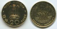 Indien 20 Paise G15136 - FAO Scarce Mintage only 4375 pc. India -