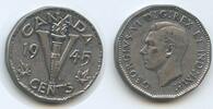 Kanada 5 Cents G6560 - Chrom King George VI. 1936-1952 Canada -