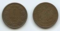 Österreich Italien Lombardei Venetien 1 Kreuzer G14752 - Franz Joseph I. 1848-1916 Austria Lombardy Milano -