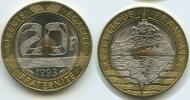 Frankreich 20 Francs Trimetall G9107 - Mont Saint Michel France -