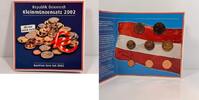 Österreich 3,88 € ÖSTERREICH Kursmünzensatz KMS 2002 im original Folder (3,88 €) -