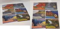 Australien und Ozeanien 6 AUD AUSTRALIEN 6 x 1 Dollar - World Heritage Site Serie Celebrate Australia -