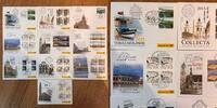 Bund MESSEBELEGE 2015 Jahrgang komplett - mit Cachet Messebriefe 10 Stück! -