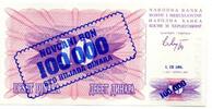 Bosnie Herzegovine 100000 Dinara -