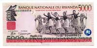 Rwanda 5000 Francs -