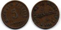 Royaume de Belgique - Reckheim 5 Centimes Monnaie Fictive -