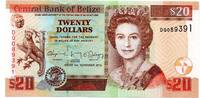 Belize 20 Dollars -