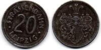 Leipzig 20 Pfennig Strassenbahn -