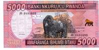 Rwanda 5000 Francs -