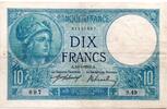 France 10 Francs Minerve -