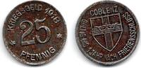 Stadt Coblenz 25 Pfennig 1918 VF 20.92 元  ＋  41.00 元 运费