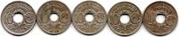 France - Frankreich Lot de 10 Centimes Lindauer -