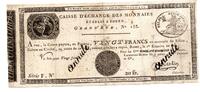 Rouen 20 Francs Annulé -