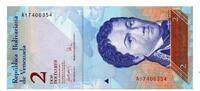 Venezuela 2 Bolivares 20/09/2007 AU 8.37 元  ＋  41.00 元 运费