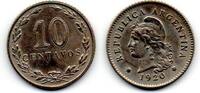 Argentine 10 Centavos -