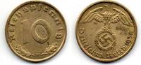Allemagne - Deutschland - Germany 10 Reichspfennig 1938 F VF+ 12.55 元  ＋  41.00 元 运费