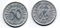 Allemagne - Deutschland - Germany 50 Reichspfennig 1935 D VF 12.55 元  ＋  41.00 元 运费