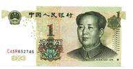 Chine- China 1 Yuan -