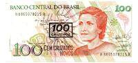 Brésil- Brazil 100 Cruzados -
