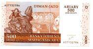 Madagascar 2500 Francs - 500 Ariary -