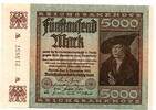 Allemagne - Deutschland - Germany 5000 Mark -