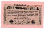 Allemagne - Deutschland - Germany 5 Millions de Mark -