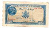 Roumanie - Romania - Rümanien 5000 Lei -