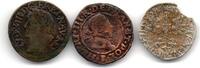 Royales et Feodales Lot de 3 Monnaies -