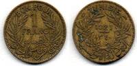 Tunisie - Tunisia 1 Franc 1921 F+ 20.92 元  ＋  41.00 元 运费