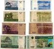 Madagascar Lot de 4 Billets -