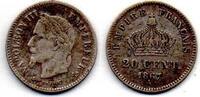 France - Frankreich 20 Centimes 1867 A Napoléon III VF 41.84 元  ＋  41.00 元 运费