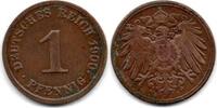 Allemagne - Deutschland - Germany 1 Pfennig 1900 J VF 12.55 元  ＋  41.00 元 运费