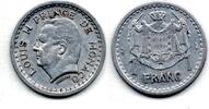 Monaco 1 Franc 1943 VF 20.92 元  ＋  41.00 元 运费