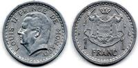 Monaco 1 Franc 1943 VF 20.92 元  ＋  41.00 元 运费