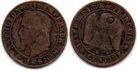 France - Frankreich 1 Centime 1861 K Napoléon III VF 41.84 元  ＋  41.00 元 运费