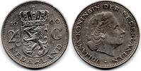 Pays Bas - Netherlands - Niederlande 2.5 Gulden 1969 VF 8.37 元  ＋  41.00 元 运费