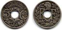 France - Frankreich 5 Centimes 1922 Poissy F+ 16.73 元  ＋  41.00 元 运费