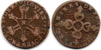 France - Frankreich 6 Deniers Louis XIV -