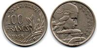 France - Frankreich 100 Francs 1958 VF+ 41.71 元  ＋  40.87 元 运费